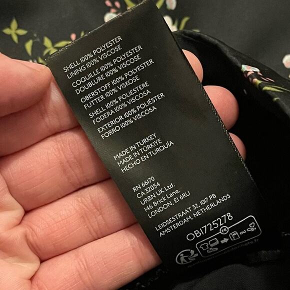 Free People In A Bubble Mini Dress In Black - Picture 7 of 9